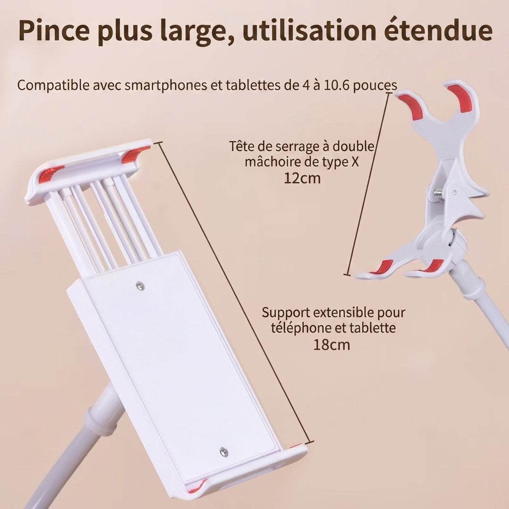 Support de téléphone flexible